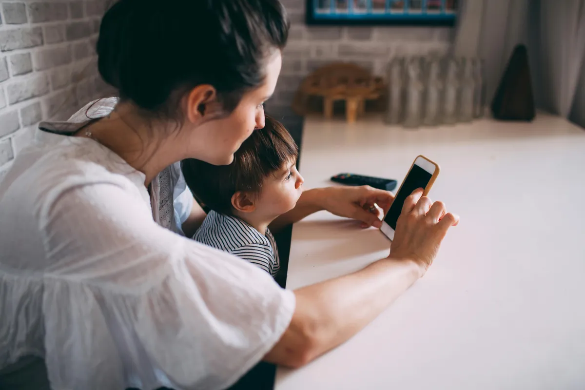 Do parents’ own needs shape young children’s screen time?   